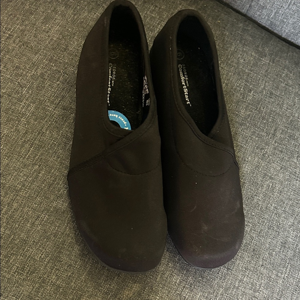 George Black Comfort Slip-On Shoes
